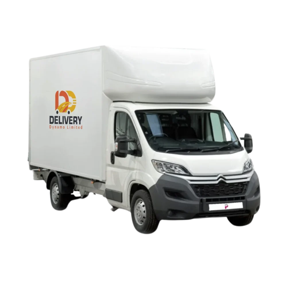 Citroën Relay van available for rental in Birmingham, perfect for transporting goods.