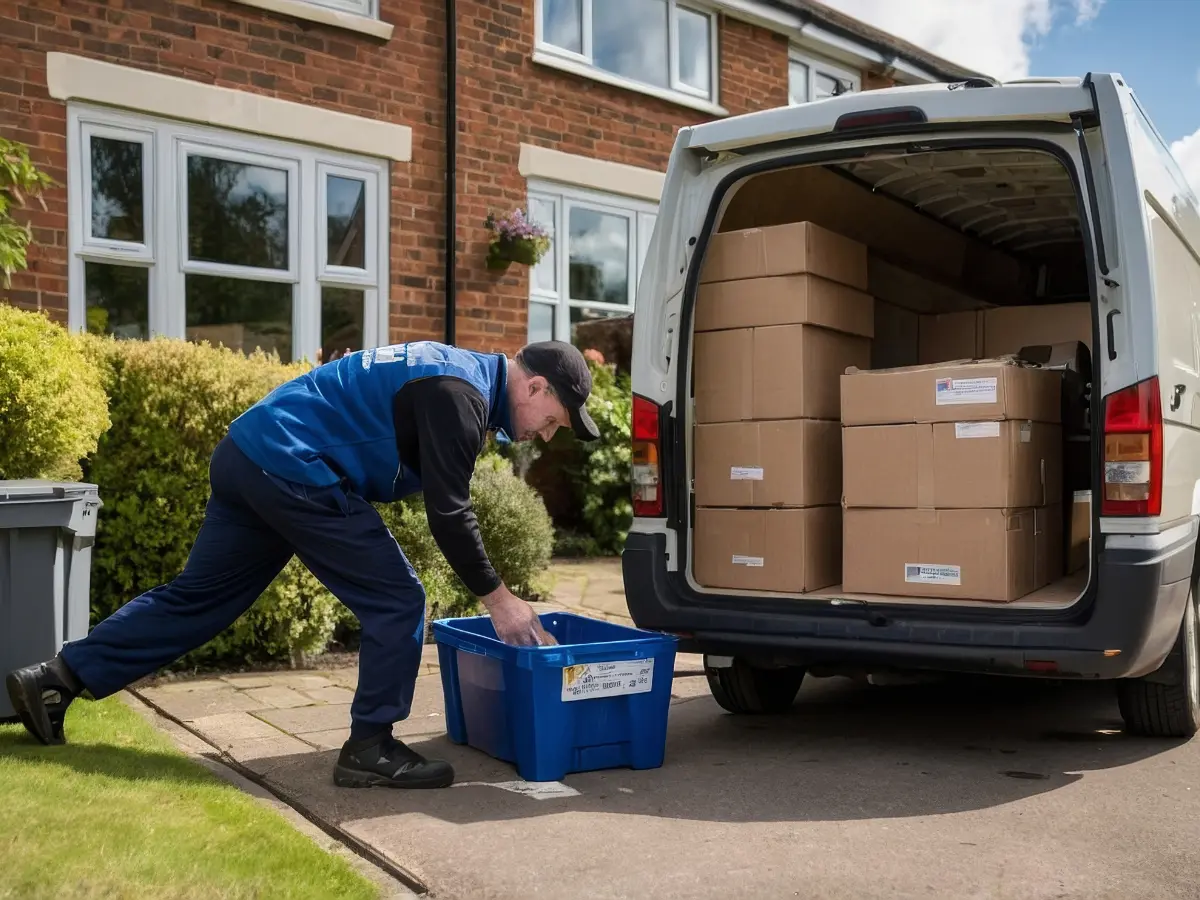 West Midlands moving company helping clients relocate with efficient packing and transportation services.